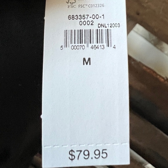 🟠NWT GAP One-Piece Crossover Swimsuit in Black MED - Picture 7 of 9